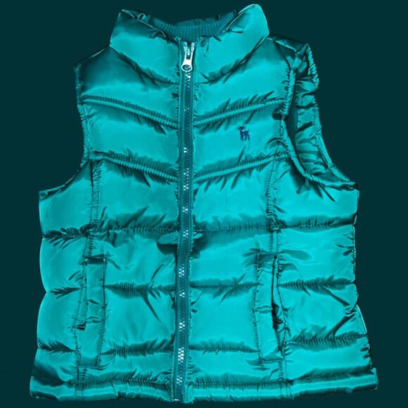 Old Navy Puffer Vest Deer Logo Size X Small - Picture 2 of 6